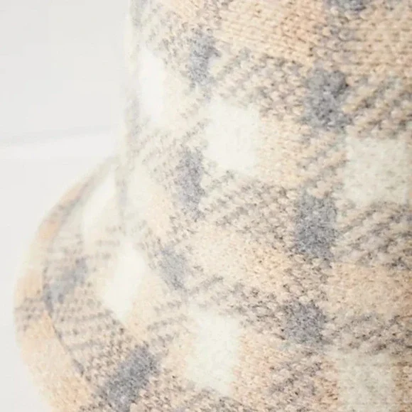 Anthropologie Plaid Bucket Hat - Picture 2 of 3